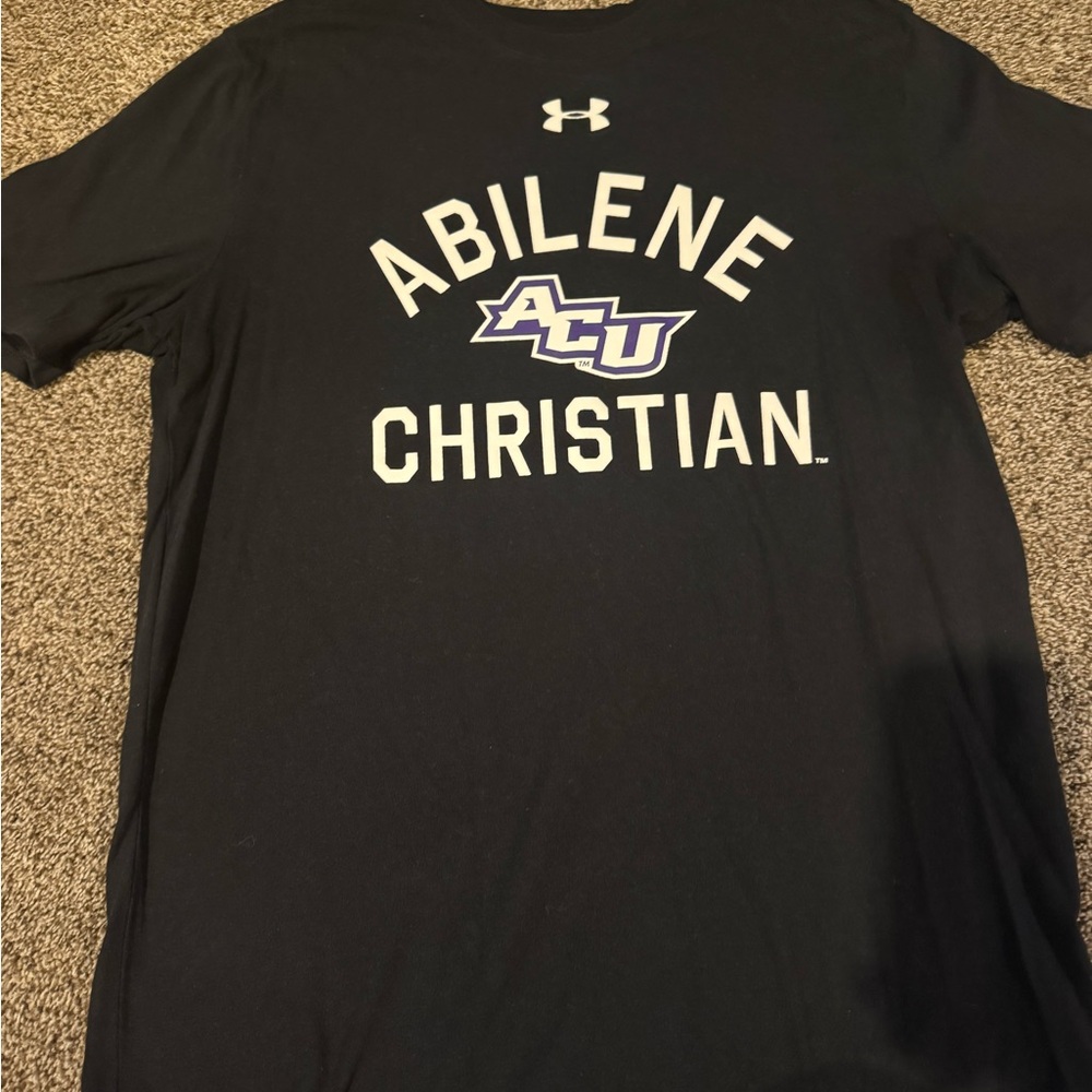 Men’s Under Armour Black Abilene Christian T-Shirt